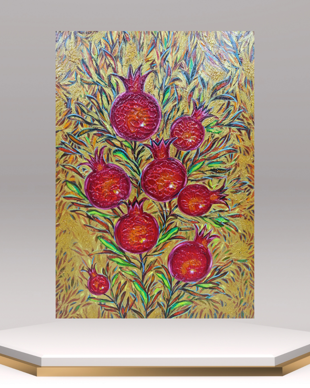 Hyýaly Nar Agajy /
Воображаемое Гранатовое Дерево