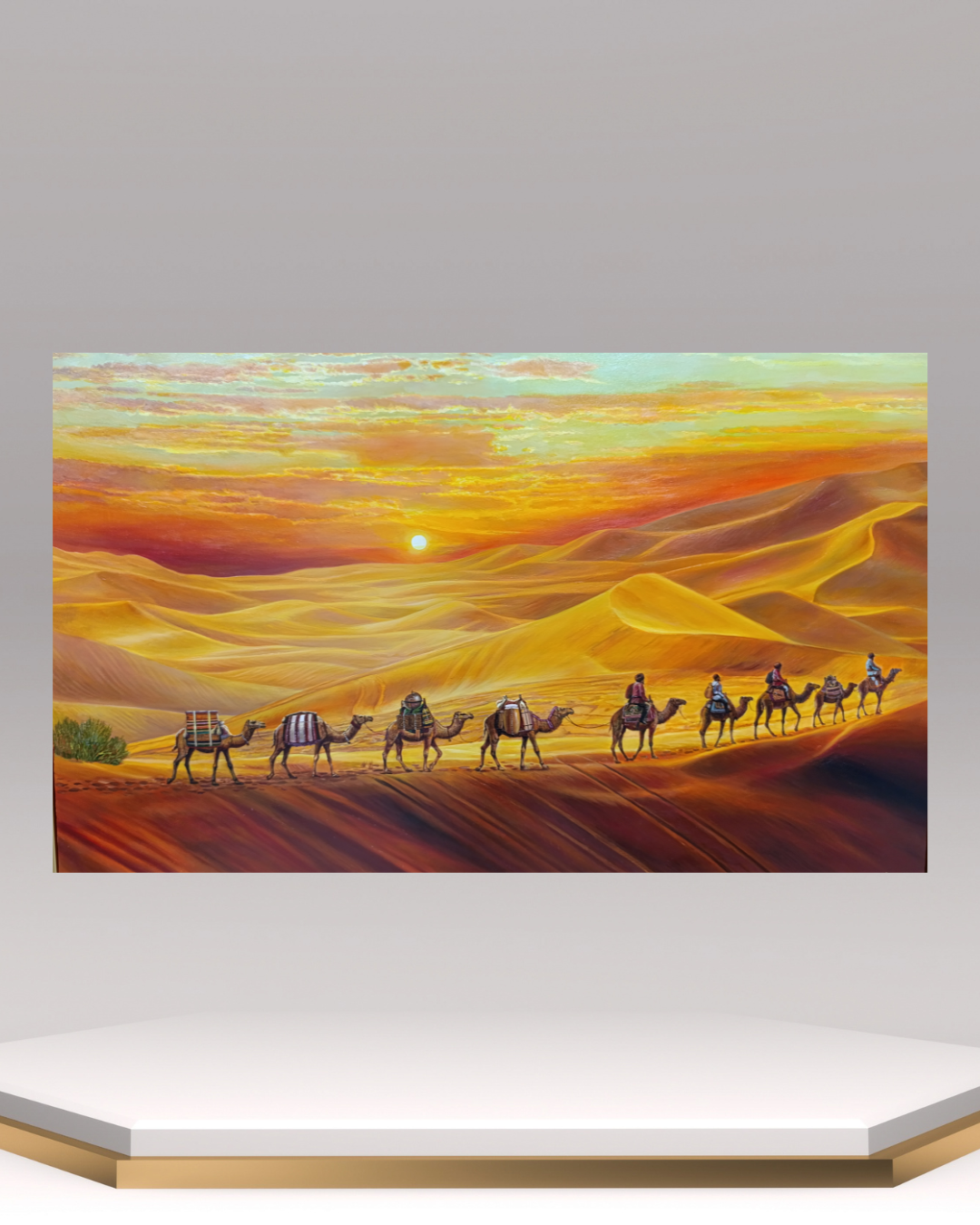 Gyzyl Daňyň Astyndaky Kerwen /
Керван Под Алым Рассветом